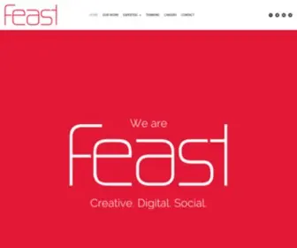 Feastinteractive.com(FEAST INTERACTIVE) Screenshot