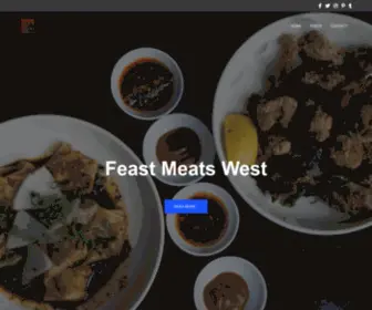 Feastmeatswest.com(Feast Meats West) Screenshot