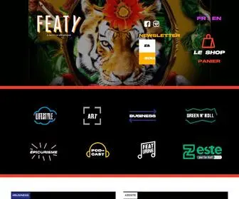 Feat-Y.com(Feat-Y, le média Green n'Roll) Screenshot