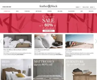Featherandblack.com(Feather & Black) Screenshot
