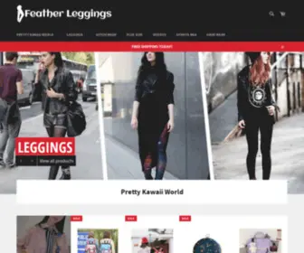 Featherleggings.com(Feather Leggings) Screenshot