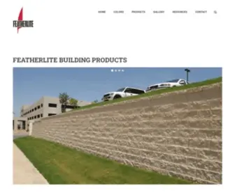 Featherlitetexas.com(Featherlite Building Products) Screenshot