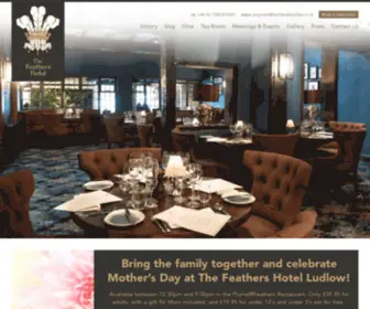 Feathersatludlow.co.uk(The Feathers Hotel) Screenshot