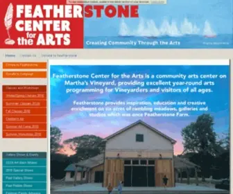 Featherstoneart.org(Featherstone Center for the Arts) Screenshot