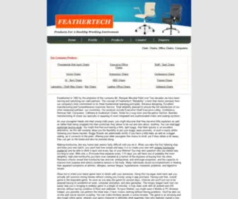 Feathertechindia.com(Chairs) Screenshot