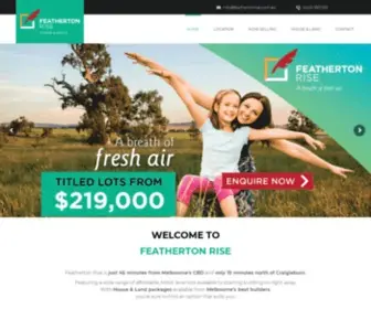 Feathertonrise.com.au(Featherton Rise) Screenshot