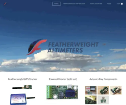 Featherweightaltimeters.com(Featherweightaltimeters) Screenshot