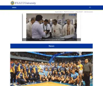 Featiu.edu.ph(Feati university) Screenshot