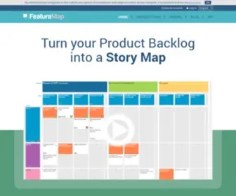 Featuremap.co(Story Mapping Software) Screenshot