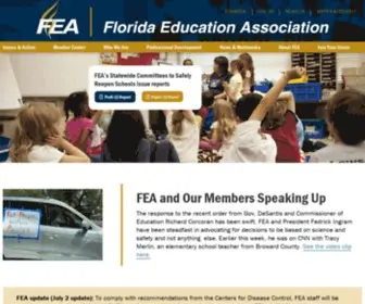 Feaweb.org(Florida Education Association) Screenshot