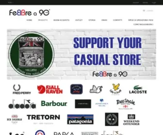 Febbrea90Store.it(Febbre a 90 Store) Screenshot