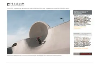 Febelcem.be(Ciment, cement) Screenshot