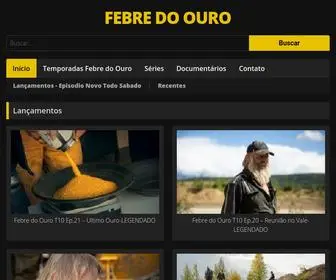 Febredoouro.com(Febre do Ouro Brasil) Screenshot