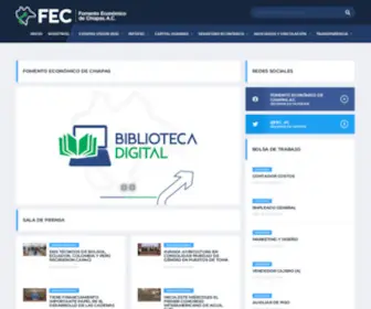 Fec-Chiapas.com.mx(Fomento) Screenshot