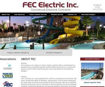 Fec-Electric.com(Electric Current Projects) Screenshot