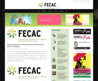 Fecac.com(Inicio) Screenshot