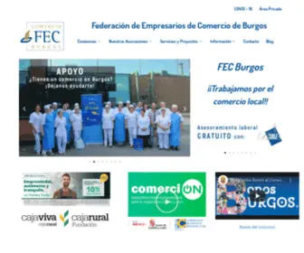 Fecburgos.com(Protección de datos) Screenshot