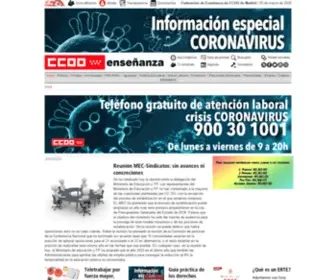 Feccoo-Madrid.org(FederaciÃ³n) Screenshot