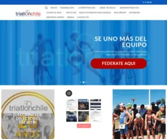 Fechitri.cl(FEDERACIÓN CHILENA DE TRIATLÓN) Screenshot