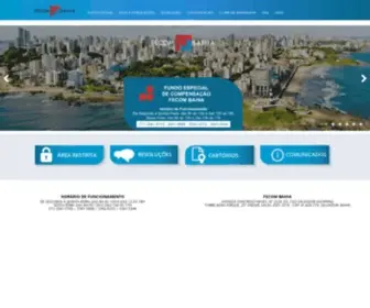 Fecomba.com.br(Fecom Bahia) Screenshot