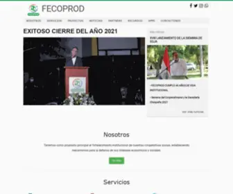 Fecoprod.com.py(Fecoprod Ltda) Screenshot