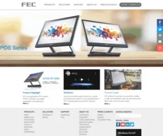 FecPos.com(FEC) Screenshot