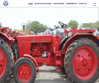 Fectotractors.com(Fecto Belarus Tractors Private Limited) Screenshot