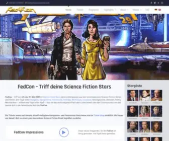 Fedcon.de(Europas größte Science Fiction Convention) Screenshot