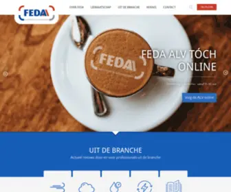 Feda.nl(Branchevereniging voor aandrijf) Screenshot