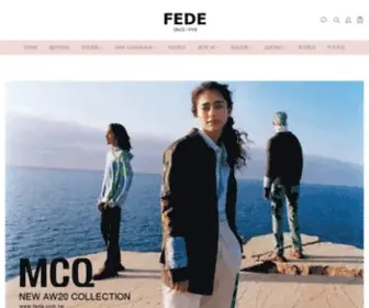 Fede.com.tw(FEDE歐洲精品服飾店) Screenshot