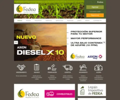 Fedea.com.ar(Fedea SA) Screenshot