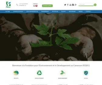 Fedec.cm(FONDATION) Screenshot