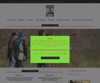 Fedecazabizkaia.org(FEDERACIÓN BIZKAINA DE CAZA) Screenshot