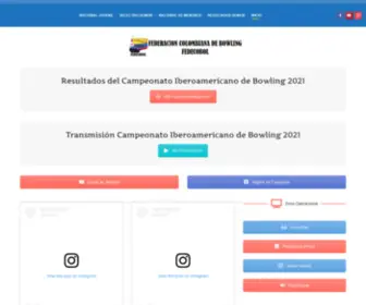 Fedecobol.org(Federación) Screenshot