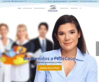 Fedecoop.com(Donde Crecemos Juntos) Screenshot