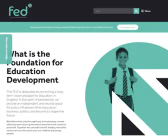 Fed.education(Foundation for education development) Screenshot