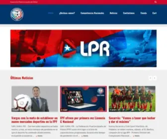 Fedefutbolpr.com(Website) Screenshot