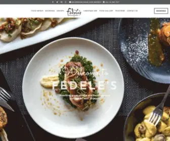 Fedeles.com.au(Fedele's Ristorante Italiano) Screenshot