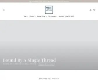 Fedelicashmere.com(A History of Tradition in Knitwear) Screenshot