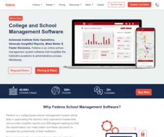 Fedena.com(School Management Software & School Management System) Screenshot