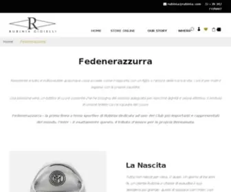 Fedenerazzurra.com(Rubinia Gioielli) Screenshot