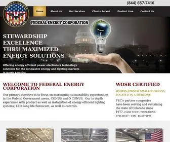 Fedenergycorp.com(Forsale Lander) Screenshot