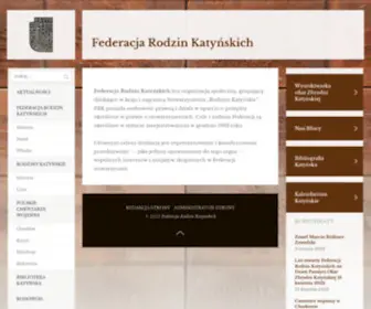 FederacJa-Katyn.org.pl(Katyń) Screenshot