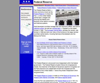 Federal-Reserve.org(Federal Reserve Bank) Screenshot