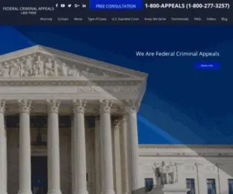 Federalappealslawfirm.com(Attorney covering) Screenshot