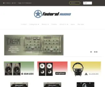 Federalaudio.com.au(Federal Audio I Pro audio sales I Australia) Screenshot