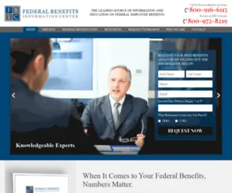 Federalbenefitsinfo.com(Federal Benefits Information Center) Screenshot
