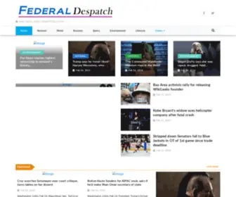 Federaldespatch.com(Federal Despatch) Screenshot