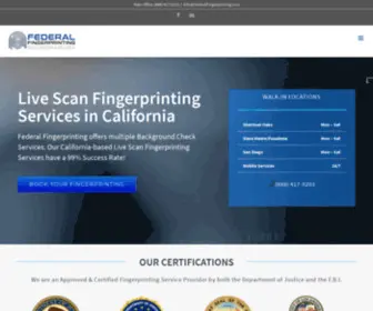 Federalfingerprinting.com(Federalfingerprinting) Screenshot