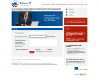 Federalip.us(International Relay Prohibited) Screenshot